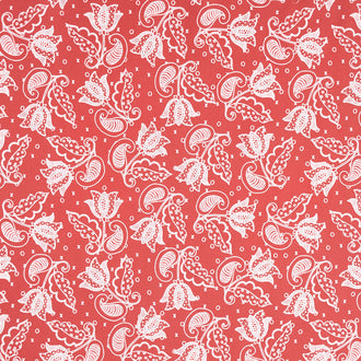 All My Heart - Valentine Tulips Red Yardage