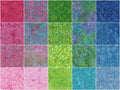 Blossoms and Blooms Batiks Strips