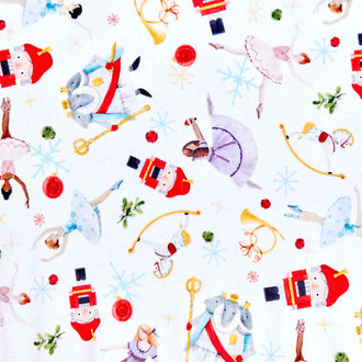 Cuddle® Prints - Nutcracker Multi Digitally Printed Yardage