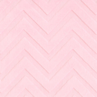 Cuddle® Embossed Chevron - Blush 60" Minky Yardage