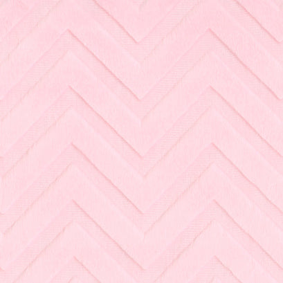 Cuddle® Embossed Chevron - Blush 60" Minky Yardage