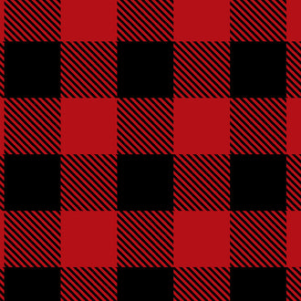 Cuddle® Prints - Buffalo Check Scarlet Black Minky Yardage***DO NOT USE**DUPLICATE OF FBY97869