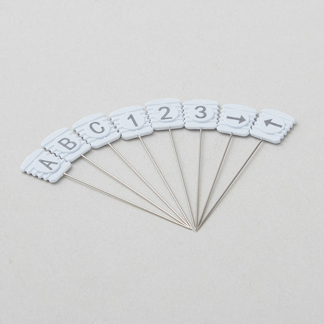 Taylor Seville Originals 97pk Magic Alphabet Numbers & Arrows Pins by Taylor  Seville