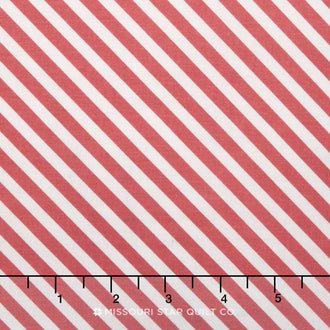 On Trend - Trend Stripe Raspberry Yardage