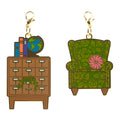 Zipper Pull Charms - Chair and Chest Primary Image