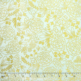 On Trend - Trend Floral Mint Sparkle Yardage Primary Image