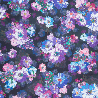 Painterly Petals - Meadow Bouquet Park Yardage