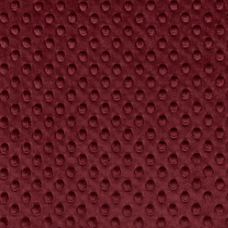 Cuddle® Embossed - Dimple Merlot Minky Yardage