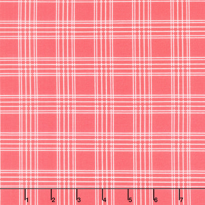 My Valentine - Plaid Red Yardage