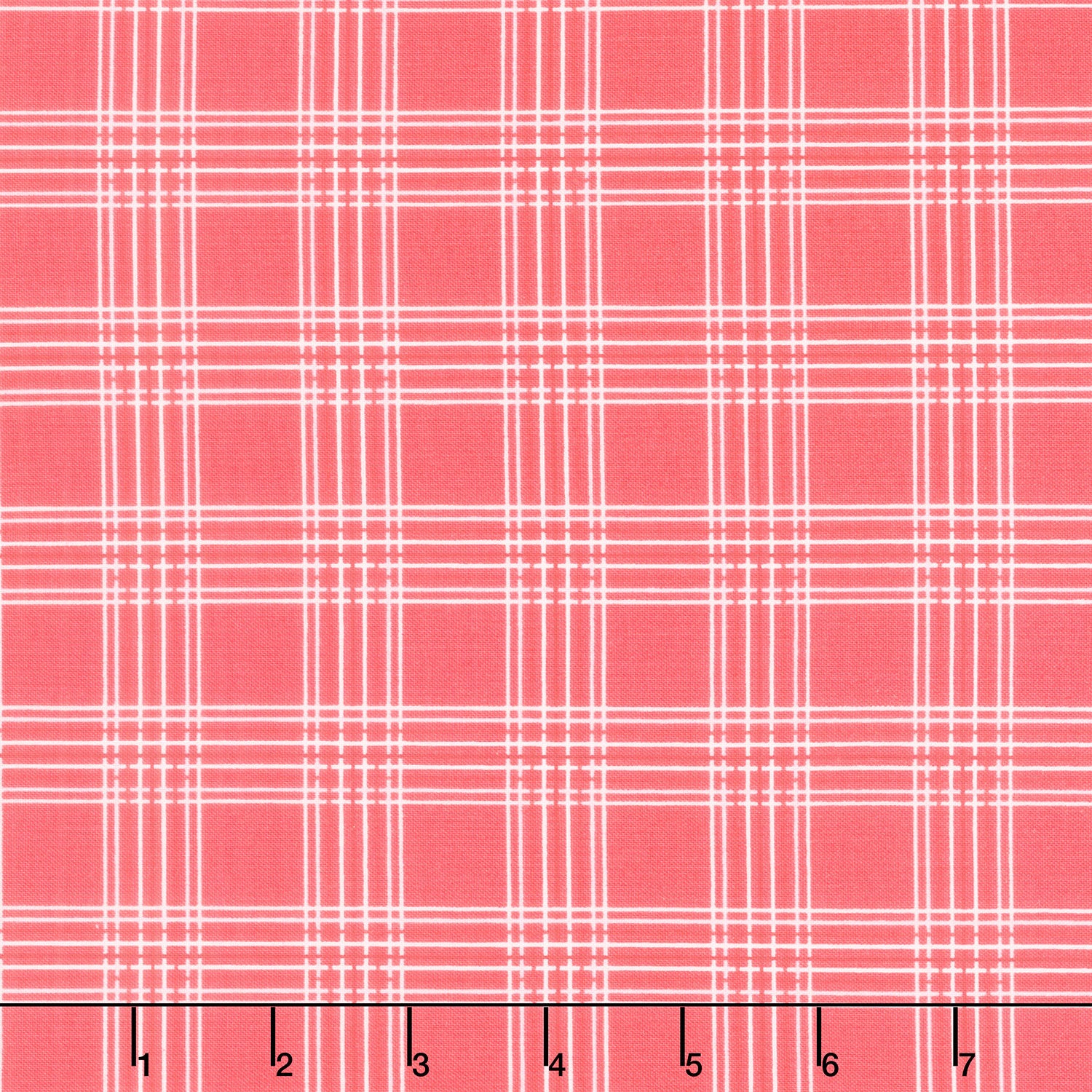 My Valentine - Plaid Red Yardage