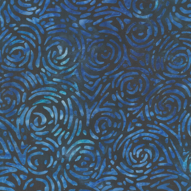 Blue Winter Sparkle Artisan Batiks 10 Squares | Lunn Studios for Robert Kaufman Fabrics