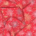 Sweet Freedom - Fireworks Red Sparkle Yardage Alternative View #1