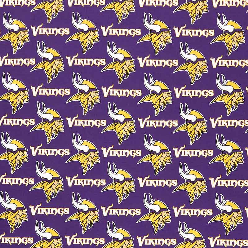 NFL Minnesota Vikings Cotton Fabric