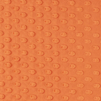 Cuddle® Embossed Dimple - Mandarin 60" Minky Yardage