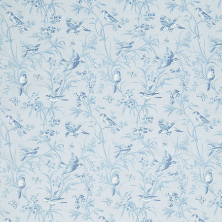 Antoinette by French General for Moda Fabrics - 13950 14 - Aviary De  Trianon Ciel Blue - Sold in 1/2 yard