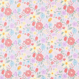 Bunny Trail - Main Pink Yardage