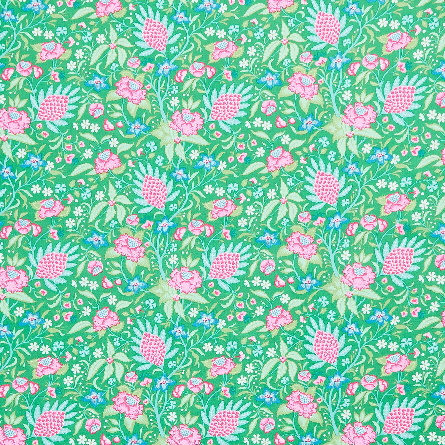 Tilda Bloomsville Flowermarket Blueberry Yardage