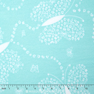 Cuddle® Prints - Flowerfly Aruba 60" MInky Yardage