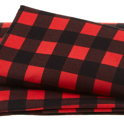 Holiday Homies Flannel - Check Yo'self Holly Berry 2 Yard Cut