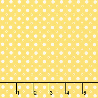 1930's Basics - Dots Yellow Yardage