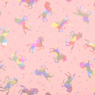 Sparkle Cuddle® Glitter - Unicorn Blush Multi Metallic Minky Yardage