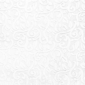 Cuddle® Embossed - Vine White Minky Yardage