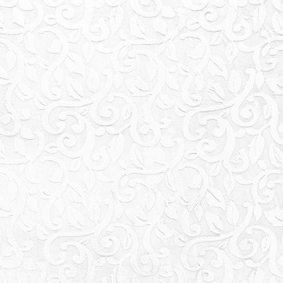 Cuddle® Embossed - Vine White Minky Yardage