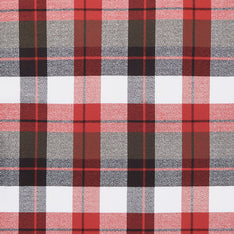 Mammoth Flannel - Plaid Red Yardage Primary Image