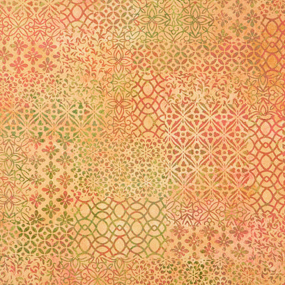 Stonehenge - Marrakech Spice Colorway Patchwork Ochre Multi Yardage