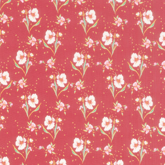 Charlotte - Dancing Grace Rouge Yardage