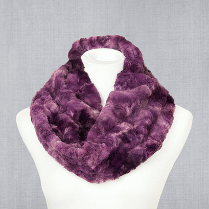 Cuddle® Infinity Scarf Kit - Luxe Cuddle Galaxy Plum