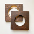 Hoop Frame - 4" Square Walnut Alternative View #1