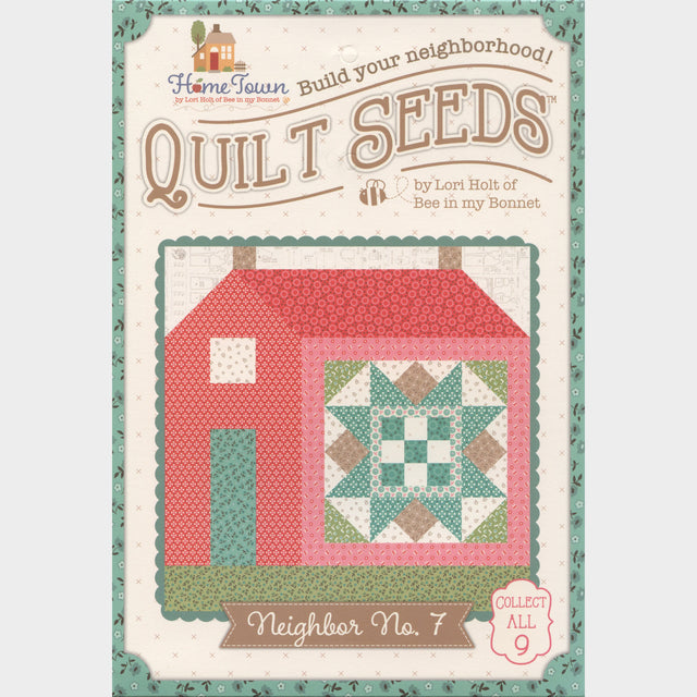 Lori Holt Quilt Seeds Home Town Mini Quilt Pattern - Neighbor No. 7