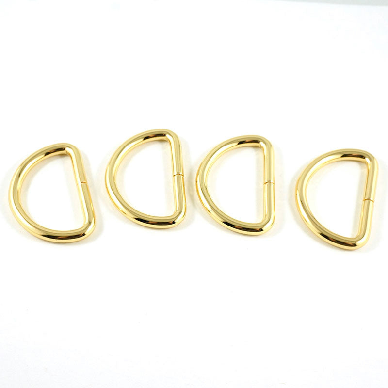 Emmaline 1" D-Rings - Set of Four Gold Primary Image