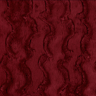 Luxe Cuddle® - Glacier Merlot Minky Yardage