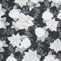 Holiday Flourish - Snow Flower - Poinsettia Shadow Yardage Primary Image