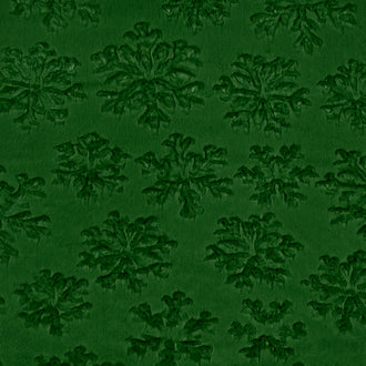 Luxe Cuddle® - Snowflake Evergreen Minky Yardage