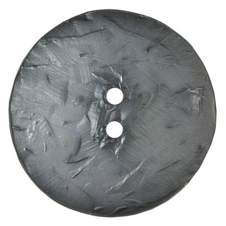 Round Polyamide 45mm Button - Slate