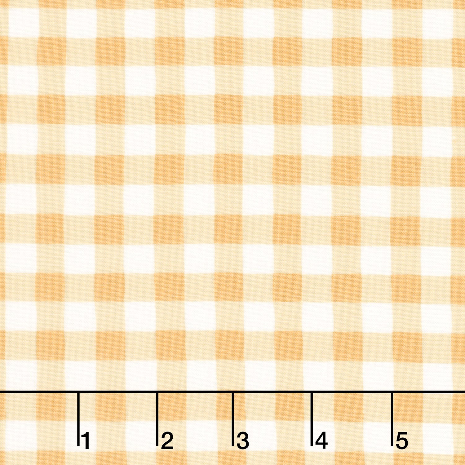 Honey and Lavender - Garden Gingham Honey Yardage Primary Image