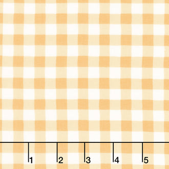 Honey and Lavender - Garden Gingham Honey Yardage