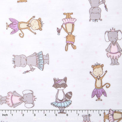 Cuddle® Prints - Tutu Cute Cuddle® 60" Minky Yardage