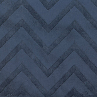 Cuddle® Embossed Chevron - Navy 60" Minky Yardage