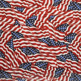 108" Quilt Back - Flags Multi 108" Backing Primary Image