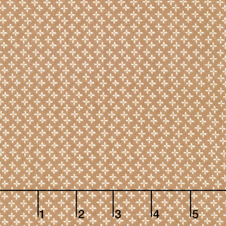 Calico - Daisy Chestnut Yardage