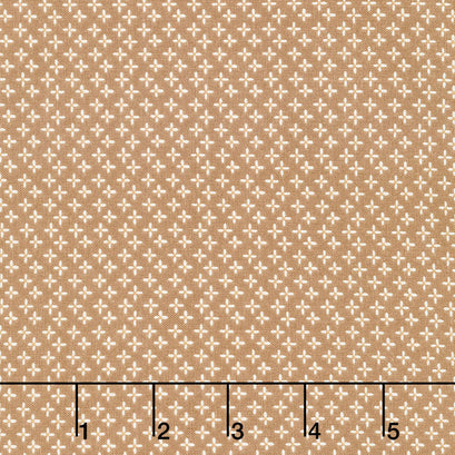 Calico - Daisy Chestnut Yardage