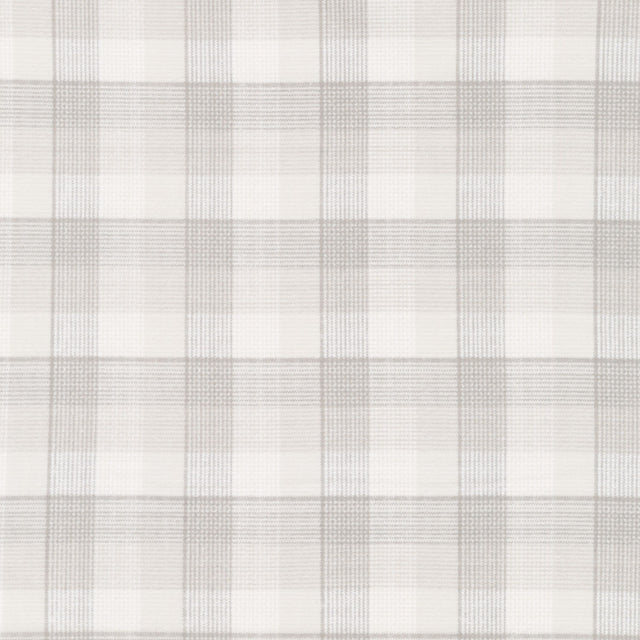 Tartan Cotton Flannel - Cream + Taupe + Grey