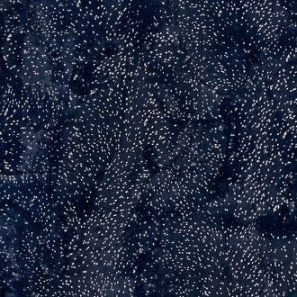 Luxe Cuddle® - Dazzle Navy Silver Metallic Minky Yardage