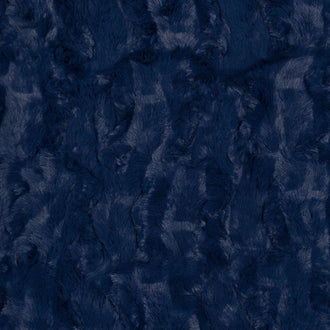 Luxe Cuddle® - Glacier Navy Minky Yardage