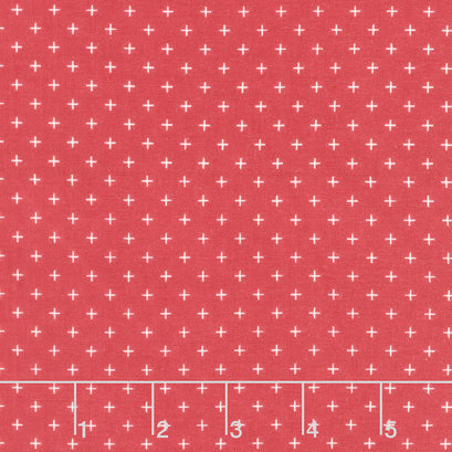 Heirloom Red - Criss Cross Berry Yardage