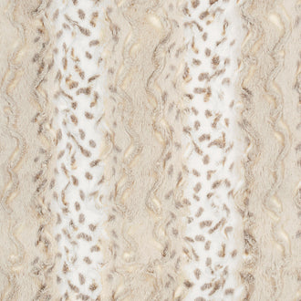 Luxe Cuddle® - Wild Lynx Ice Taupe Minky Yardage